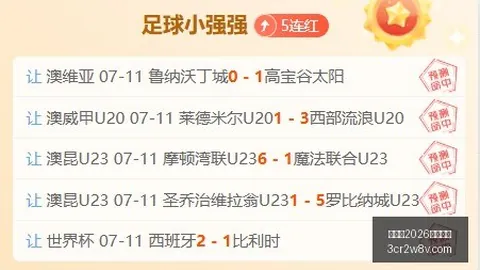 世界杯2026买球平台足球投注突发变动结果已公布